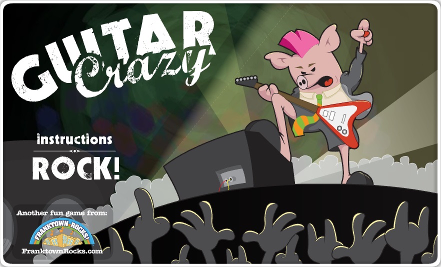 Guitar Crazy splash screen